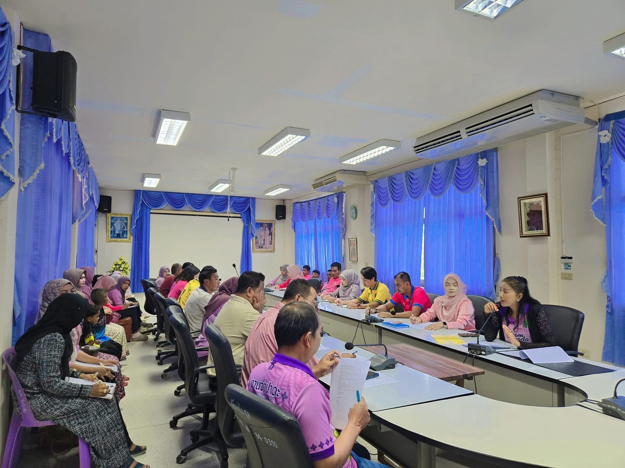 ประชุมพนักงานประจำเดือนพฤษภาคม